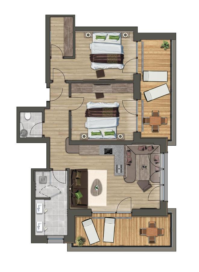 Apartmenthaus Wiesenhof Aschau Im Zillertal Екстериор снимка